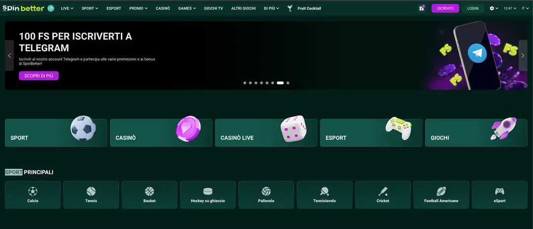 SpinBetterCasino