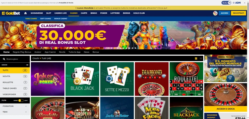 Goldbet Recensione