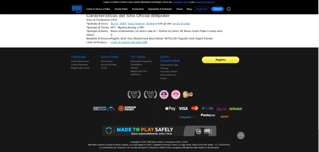 888poker Recensione